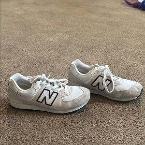 New Balance White Sneakers Classic Style